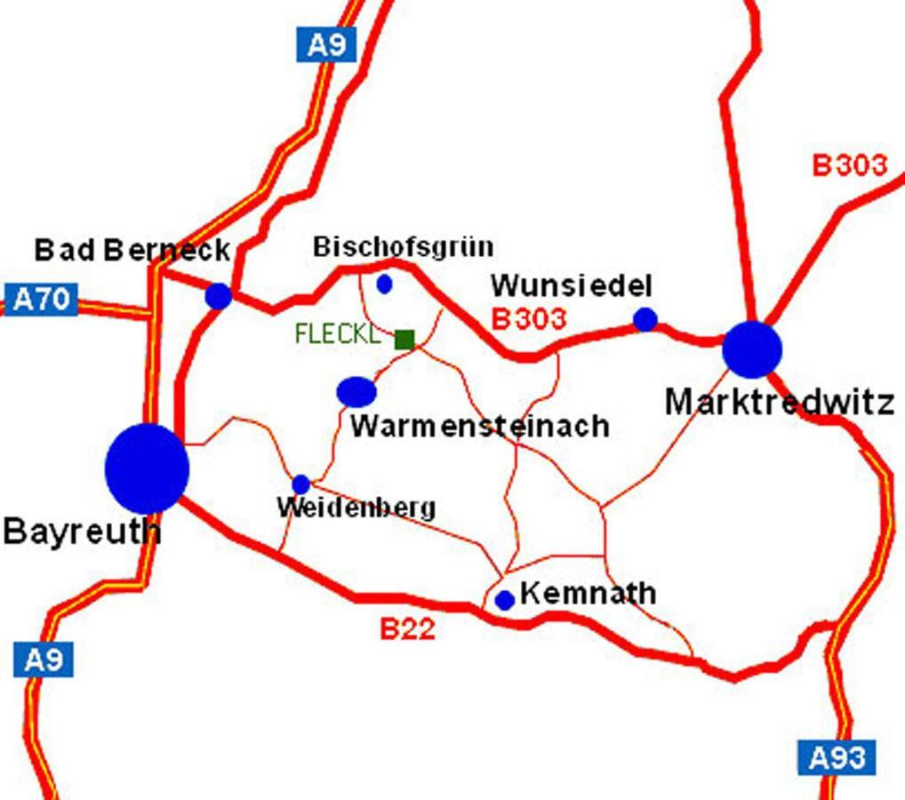 Ferienwohnungen Hottenroth Warmensteinach Ngoại thất bức ảnh